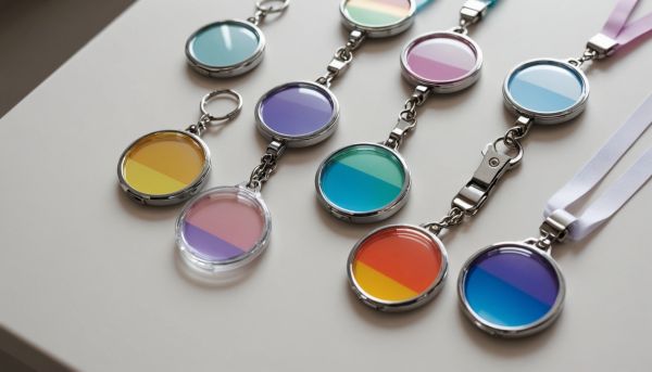 Accessoires et porte-badges transparents